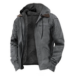 Isak™ | Warm Fleece Lined Hooded Vintage Jacket