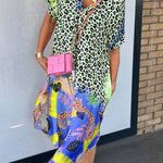 Eri™ | Casual Dress with Leopard Print