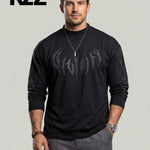 KZZ Men's Slim Fit Long Sleeve Sports Shirt