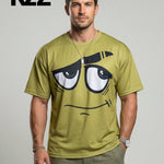 KZZ Men's 3D-Printed T-Shirt