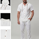 KZZ Men's lightweight two-piece set