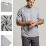 KZZ Men's Crew Neck T-Shirt