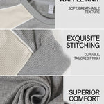 KZZ Men's Color-Block Sweatshirt