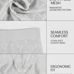 KZZ Men's lace boxer briefs