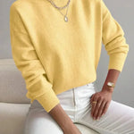 V|C - Soft Mock Neck Knit Sweater Eleanor
