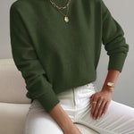V|C - Soft Mock Neck Knit Sweater Eleanor