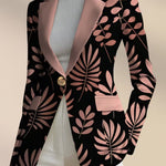 Odaya™ | Pink Leaf Blazer