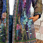 Rosemary | Floral Patchwork Quilted Jacket