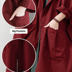 One Size Fits All Oversized Water-Resistant Windbreaker Jacket