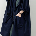 One Size Fits All Oversized Water-Resistant Windbreaker Jacket
