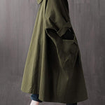 One Size Fits All Oversized Water-Resistant Windbreaker Jacket