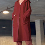 One Size Fits All Oversized Water-Resistant Windbreaker Jacket
