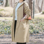 One Size Fits All Oversized Water-Resistant Windbreaker Jacket