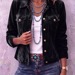 Dianne | Boho Vintage-Inspired Velvet Jacket