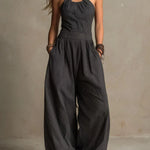 Elisa | Elegant Jumpsuit with Crossover Neckline