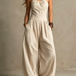 Elisa | Elegant Jumpsuit with Crossover Neckline