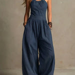 Elisa | Elegant Jumpsuit with Crossover Neckline