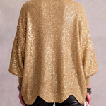 Karina - Oversized Collared Button Cardigan