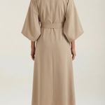 Ana Maxi Dress with Adjustable Waist Belt