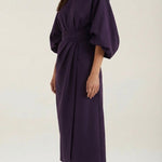 Ana Maxi Dress with Adjustable Waist Belt