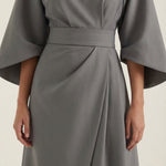 Ana Maxi Dress with Adjustable Waist Belt