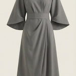 Ana Maxi Dress with Adjustable Waist Belt