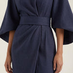 Ana Maxi Dress with Waist Belt