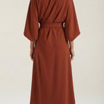 Ana Maxi Dress with Adjustable Waist Belt
