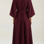 Ana Maxi Dress with Adjustable Waist Belt