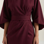 Ana Maxi Dress with Adjustable Waist Belt