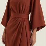 Ana Maxi Dress with Adjustable Waist Belt