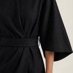 Ana Maxi Dress with Waist Belt