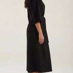 Ana Maxi Dress with Waist Belt