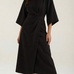 Ana Maxi Dress with Adjustable Waist Belt
