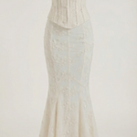 Anastasia Long Lace Dress with Corset
