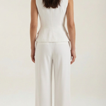 Annie | Elegant two-piece suit with V-neck for women
