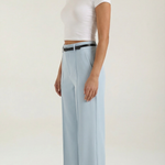Bertha Wide-Legged Fabric Trousers