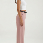 Bertha Wide-Legged Fabric Trousers