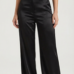 Bertha Wide-Legged Fabric Trousers