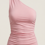 Briony One Shoulder Sleeveless Top