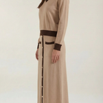 V-neck sweater and midi skirt set 'Cheryl'