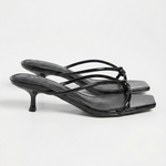 Christina heeled sandals with knot detail