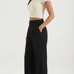 Dorothy Straight Pleated Pants