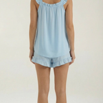 Helen cotton set with ruffle details