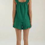 Helen cotton set with ruffle details