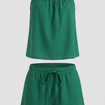 Helen cotton set with ruffle details
