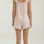 Helen cotton set with ruffle details