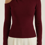 Joann One Shoulder Asymmetrical Top