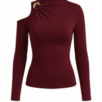 Joann One-Shoulder Top