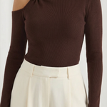 Joann One-Shoulder Top